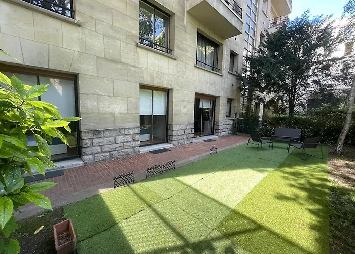 Jardin Boissiere Esclusivo 90mq Con Giardino Privato * Parijs